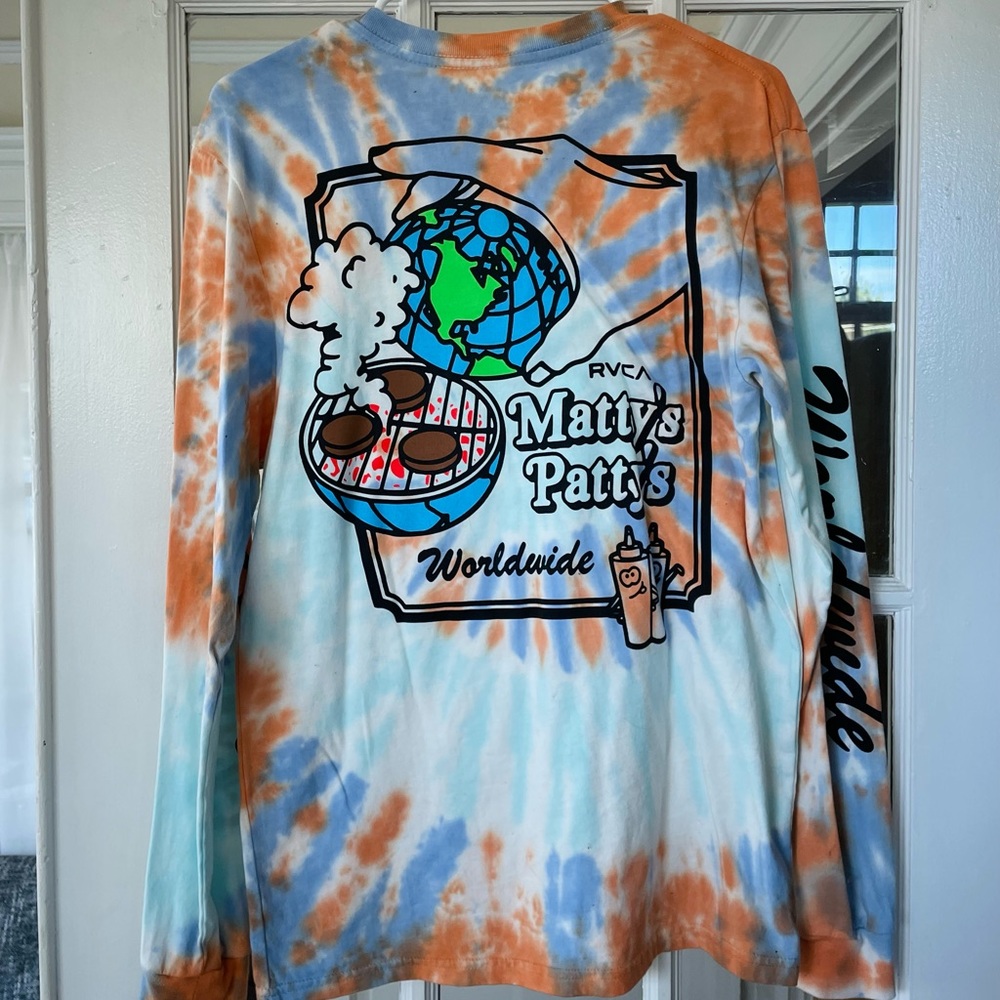 Matty’s Patty’s RVCA Collection Tie Dye Unisex Long Sleeve Tee